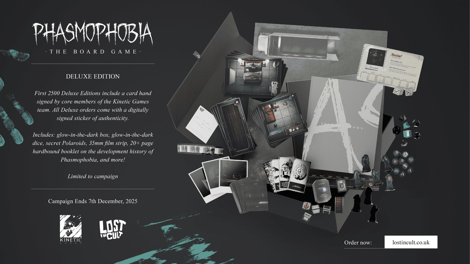 Phasmophobia board game brings chilling ghost hunts to your tabletop